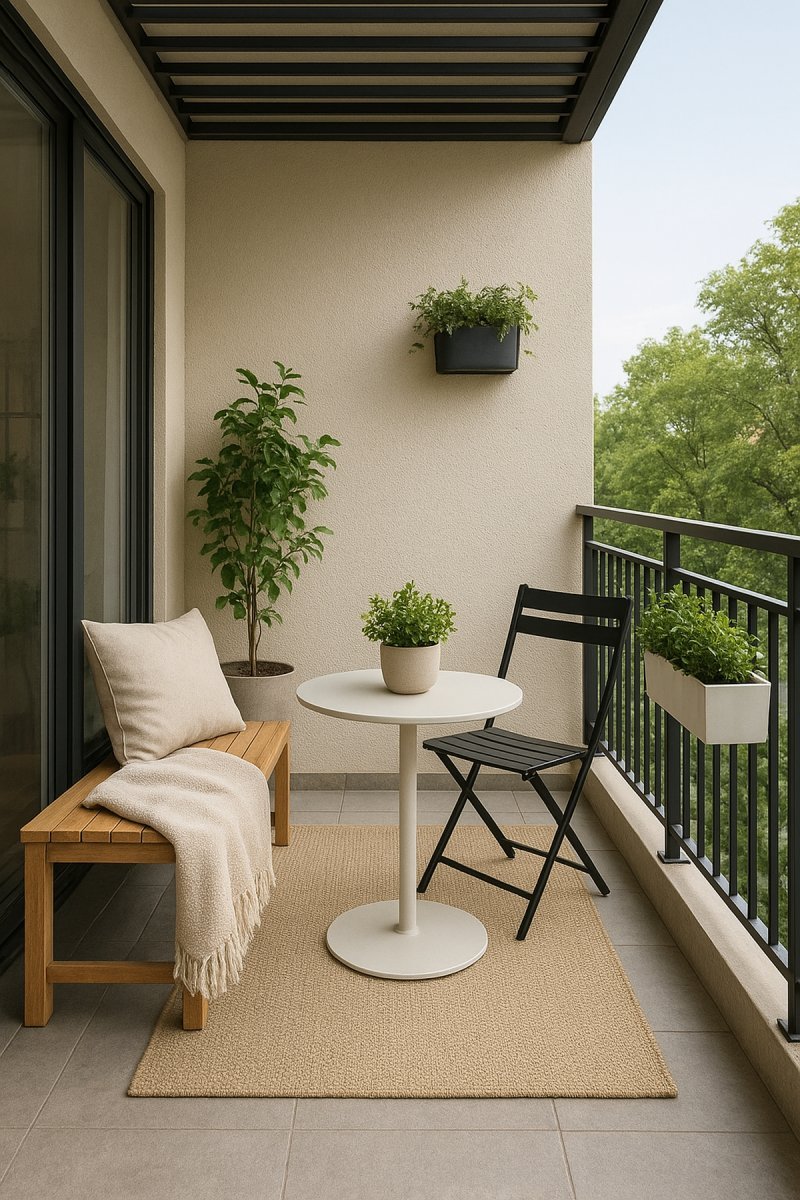 Reformas en balcones con dise&ntilde;o contempor&aacute;neo