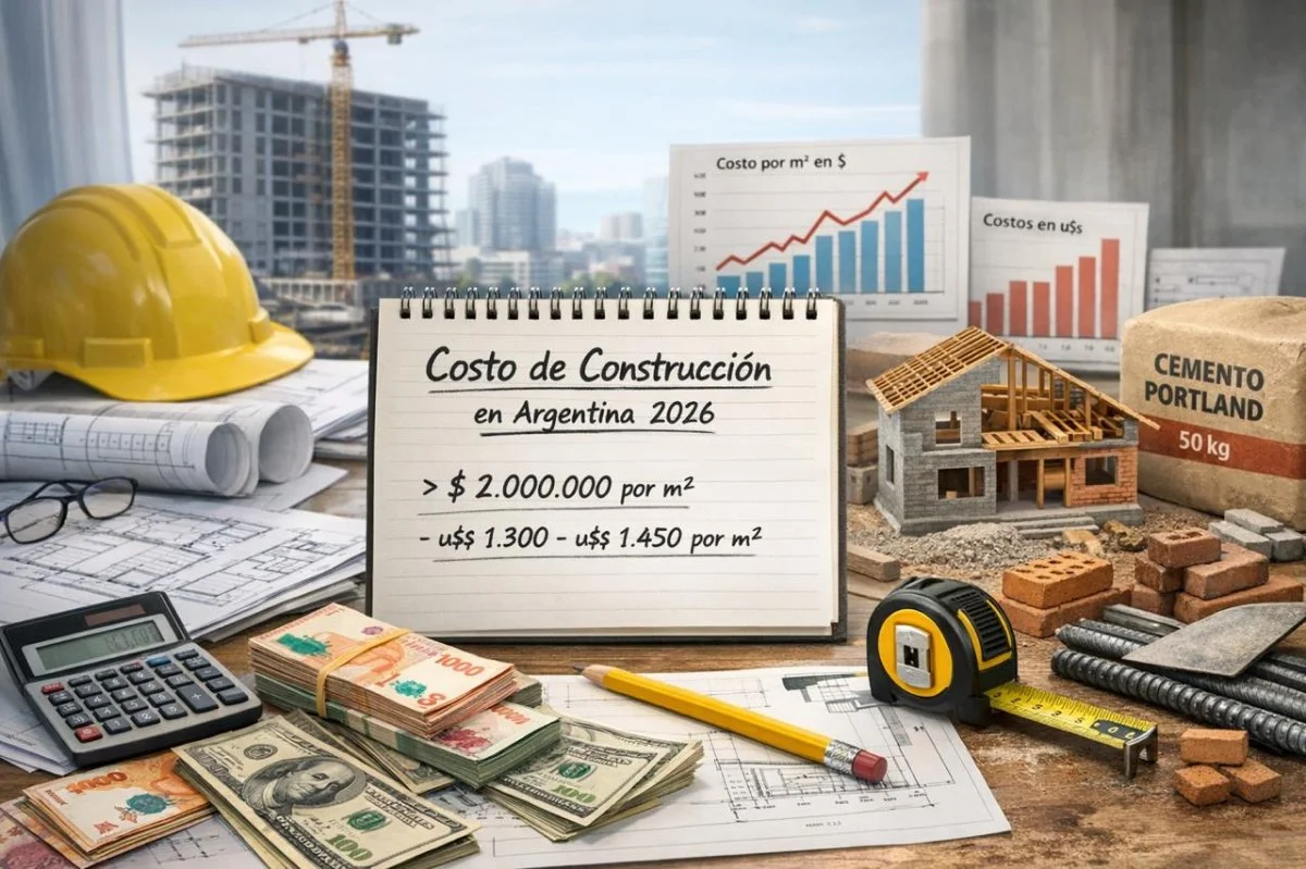 Valor del metro cuadrado de construcción en Argentina – 2026 ...